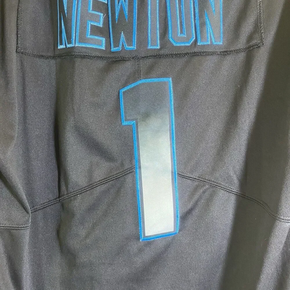 Nike On Field Stitched Cam Newton Carolina Panthers #1 Jersey Men's 3XL NFL